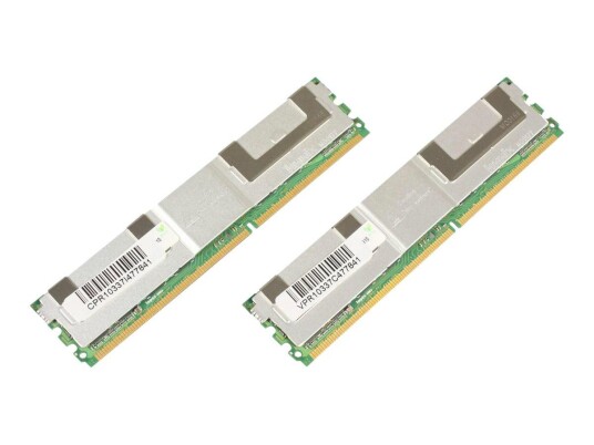 CoreParts 8 GB DDR2 RAM Sett - 2 x 4 GB FB-DIMM 240-pin 667 MHz ECC CoreParts 8 GB DDR2 RAM Sett - 2 x 4 GB FB-DIMM 240-pin 667 MHz ECC