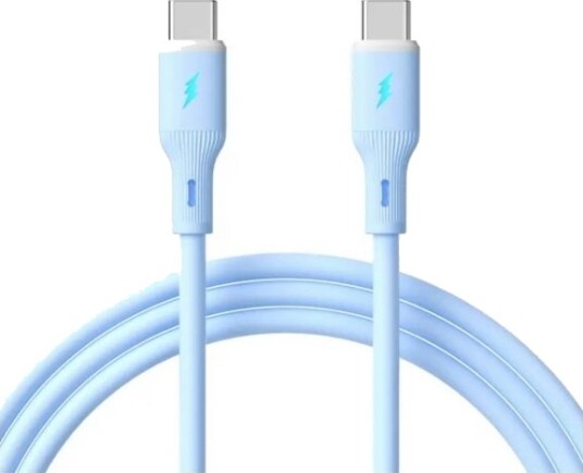 Akyga Usb-Kabel Usb-A Til Usb-C 1 M Blå Ak-Usb-68