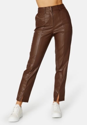 BUBBLEROOM Prim PU trousers Brown XS