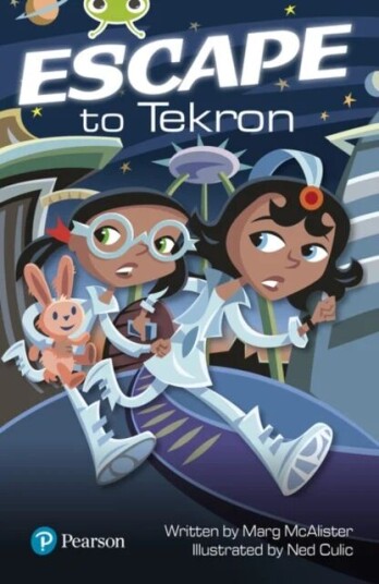 Bug Club Independent Fiction Year Two Lime Plus A Escape To Tekron Av Margaret Mcallister