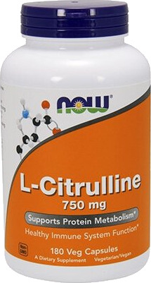 Now Foods L-Citrulline 90x750mg Now Foods L-Citrulline 90x750mg