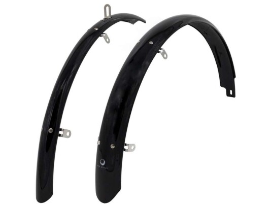 Bike Attitude skjermsett 700c 45mm inkl stivere matt svart