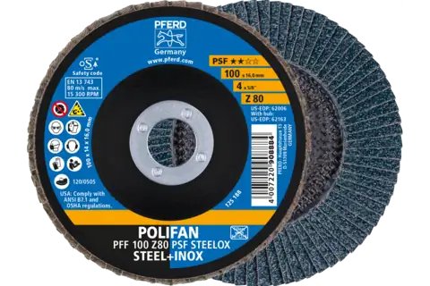 Pferd Lamellskive 69300662 100mm 10 stk