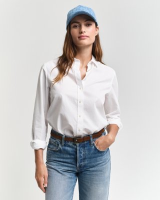 Poplinskjorte i regular fit WHITE 46