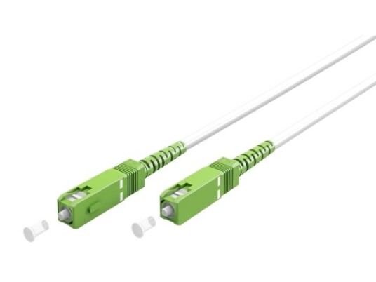 Goobay Kabel Światłowodowy (Ftth) Singlemode (Os2) White Biały (Simplex) 2 M - Długość Kabla 2 M Goobay Kabel Światłowodowy (Ftth) Singlemode (Os2) White Biały (Simplex) 2 M - Długość Kabla 2 M