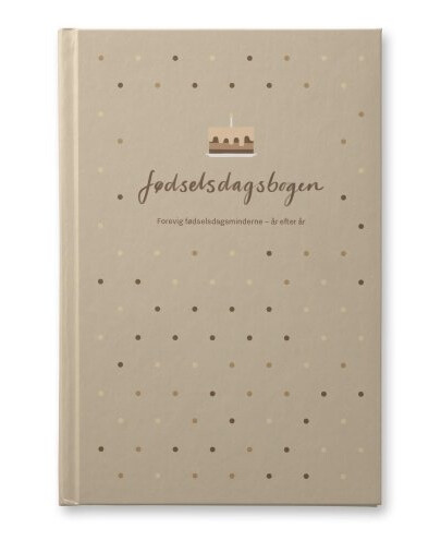 Csbooks Fødselsdagsbogen A4 Julie Dam Andersen Språk: Dansk