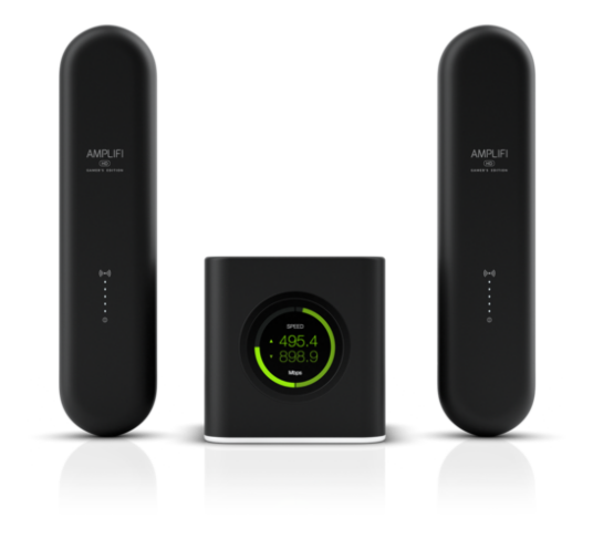 UBIQUITI Amplifi Gaming Wi Fi Router Incl 2x Mesh Points