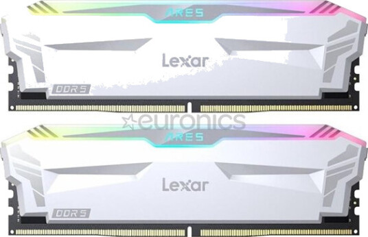 Lexar ARES RGB - DDR5 - kit - 32 GB: 2 x 16 GB - DIMM 288-pin - 6400 MHz / PC5-51200 Lexar ARES RGB - DDR5 - kit - 32 GB: 2 x 16 GB - DIMM 288-pin - 6400 MHz / PC5-51200
