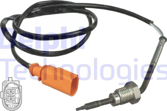 Sensor, eksostemperatur DELPHI TS30087