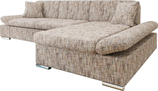 Djerra Sofa med Divan 3 seter   Flerfarget/Beige