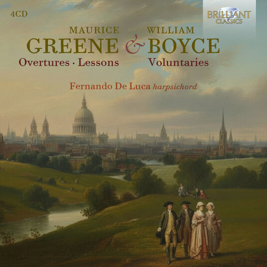Fernando De Luca Greene: Overtures & Lessons; Boyce: Voluntaries CD