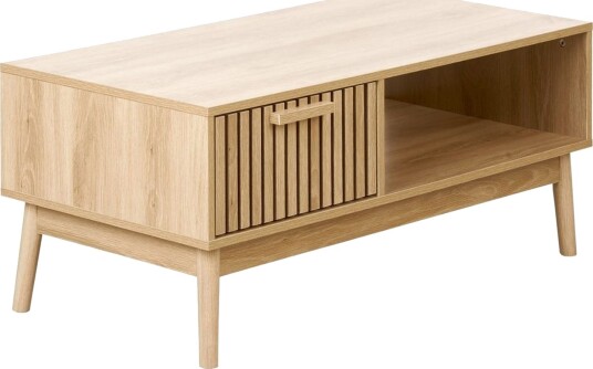 Soffbord Beliani Lynwood Light wood -