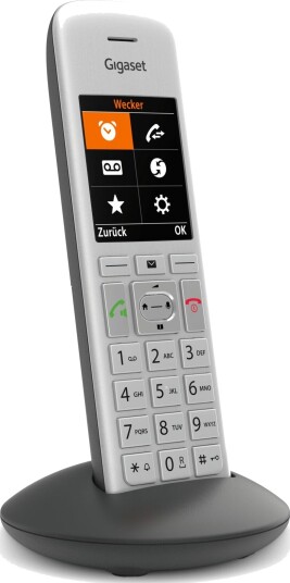 Gigaset CE575HX trådløs DECT-telefon Sølv/Sort Gigaset CE575HX trådløs DECT-telefon Sølv/Sort