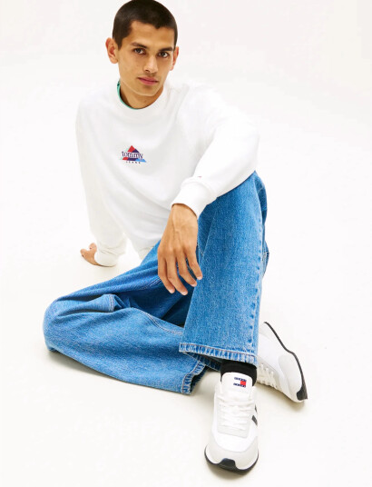 Tommy Jeans Tjm Classic Runner - White - 44 Tommy Jeans Tjm Classic Runner - White - 44