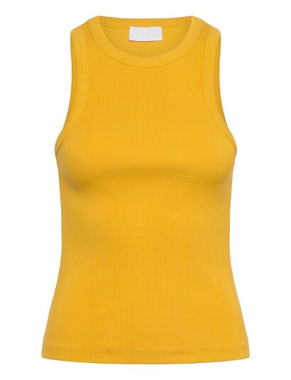 2NDDAY 2Nd Purity Tt Daily Cotton Rib Yellow S