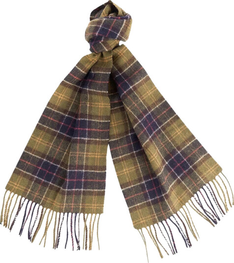 Barbour Unisex Tartan Lambswool Scarf OneSize, Classic Barbour Unisex Tartan Lambswool Scarf OneSize, Classic