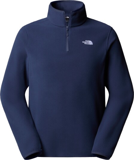 The North Face Men's Glacier Fleece 1/4 Zip Jacket Summit Navy XXL The North Face Men's Glacier Fleece 1/4 Zip Jacket Summit Navy XXL
