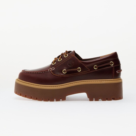 Timberland Stone Street Boat Shoe Rootbeer   Brown   37