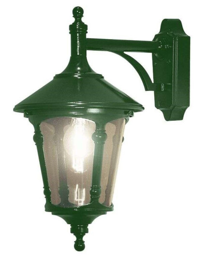 Konstsmide Virgo Utendørs Vegglampe Grønn