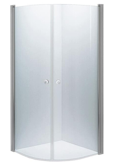 INR Iconic Nordic Rooms Dusjhjørne Linc Niagara Original, Klart Glass, Timeless Glass Krom / 80x90cm