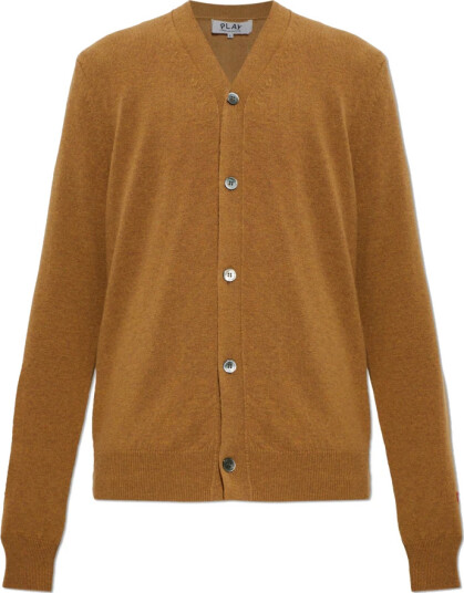 Comme des Garçons Play Herre Strikkevarer Brun L,