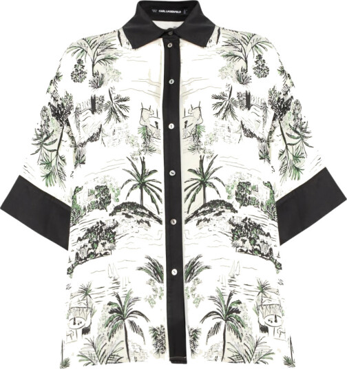 Karl Lagerfeld Dame Bluser & Skjorter Flerfarget S,