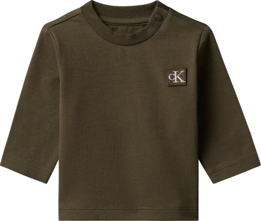 Calvin Klein Genser   Mini Merke   Gjerdesmutte Green   Calvin Klein   68   Genser   Armygrønn   62