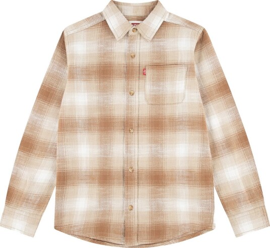 Levi"s Lw L/S Woven Top Brown 164