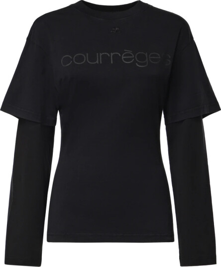 Courrèges Dame Topper Svart M, Courrèges Dame Topper Svart M,