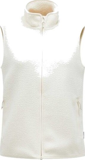 Peak Performance Pile Vest Dame Vintage White L Peak Performance Pile Vest Dame Vintage White L