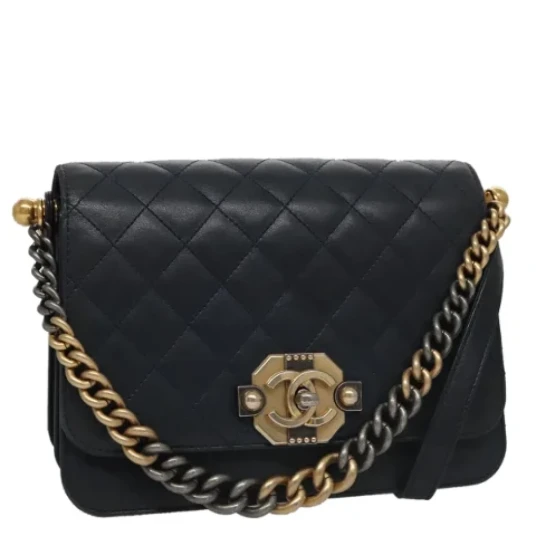 Chanel Vintage Dame Blå