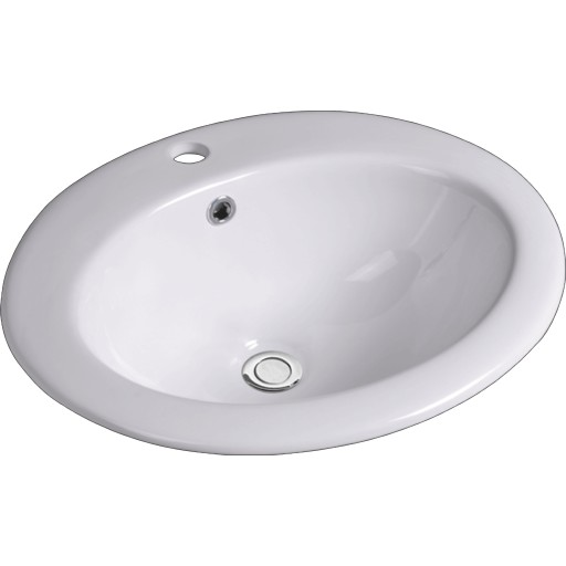 Lavabo Gino Nedfelt Servant 510x450 x195 mm, Hvit
