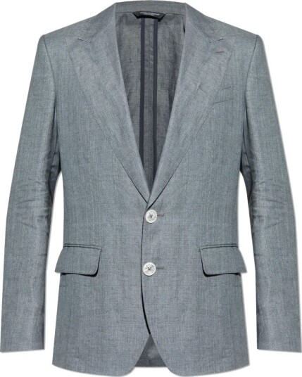 Dolce & Gabbana, Herre, Jakker, Grå, M,