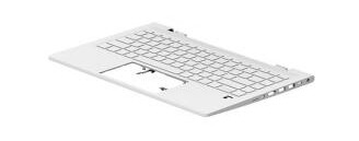 HP SPS-TOP COVER W/KBD CP BL SR