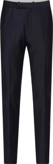 Oscar Jacobson Denz Tuxedo Trousers - Navy - 50 Oscar Jacobson Denz Tuxedo Trousers - Navy - 50