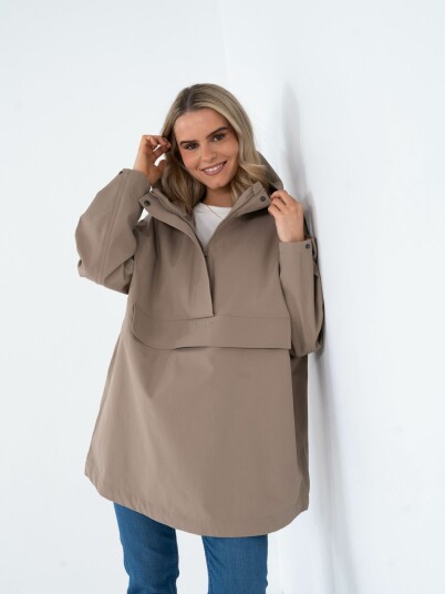 Aim'n Oversized Anorak Brun XS Aim'n Oversized Anorak Brun XS