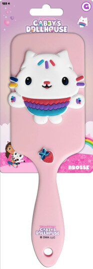 Gabbys Dollhouse Paddle Brush Cakey Cakey