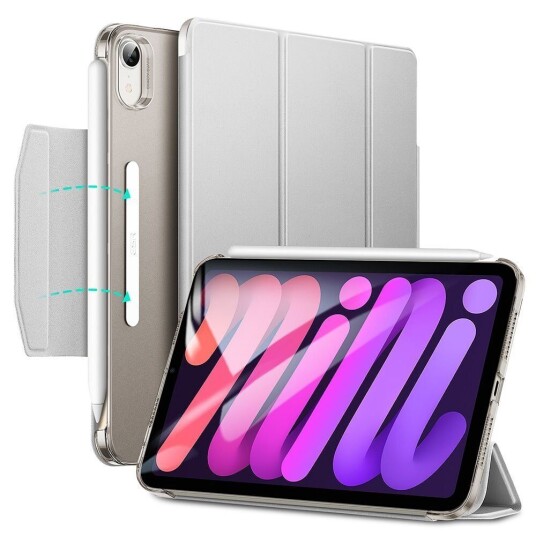 ESR iPad Mini (2021) Ascend Tri-Fold Deksel - Grå