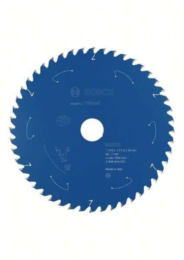 Bosch Expert 216 mm Sirkelsagblad for Batteridrevne Sager - 48 Tenner til Tre