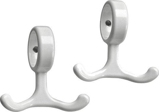 Essem Design Nostalgi knagg 2-stk. hvit Essem Design Nostalgi knagg 2-stk. hvit