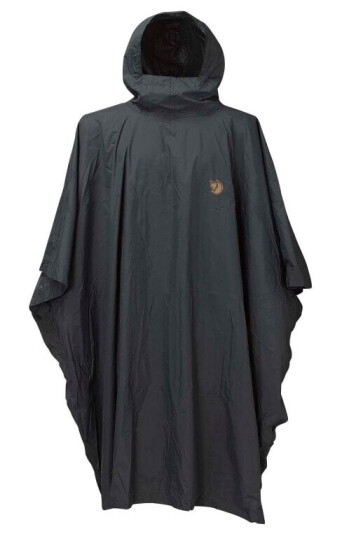 Fjellreven Poncho Grå OneSize Man