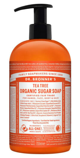 Dr. Bronner'S Organic Hand & Body Shikakai Soap Tea Tree 710ml