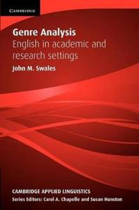 Genre Analysis Av John Swales Genre Analysis Av John Swales