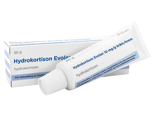 Hydrokortison Evolan krem 10mg/g, 50 gram Hydrokortison Evolan krem 10mg/g, 50 gram