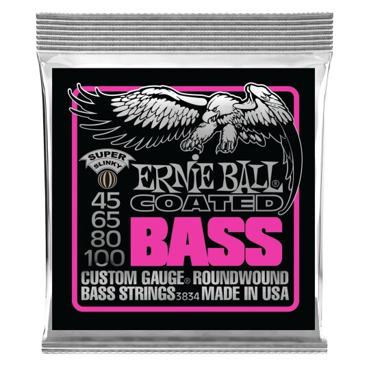 Ernie Ball Eb-3834 Coated Super Slinky 045-100