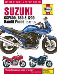 Suzuki Gsf600, 650 & 1200 Bandit Fours (95 - 06) Haynes Repair Manual Av Haynes Publishing