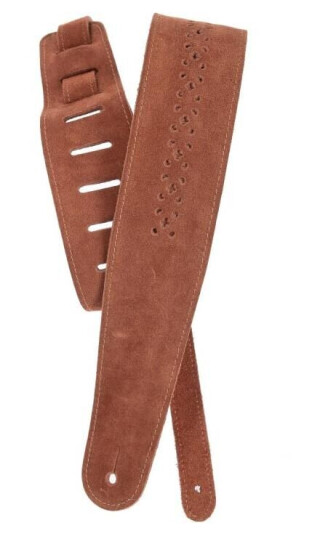 Waves Planet Waves 25prf04 Leatherband 64 Mm Leather-Camel Suede Rosette
