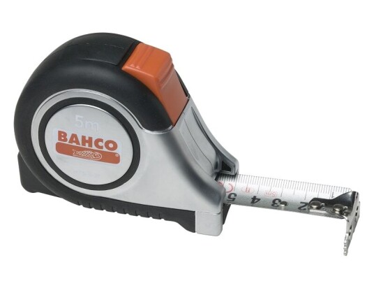 Bahco Målebånd 5m Magnet/tosidig Mts-5-25