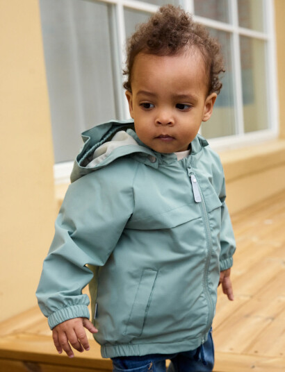 Minymo Jacket  Solid Green 110