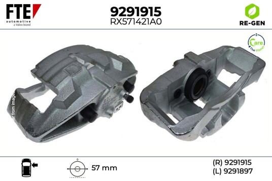 FTE 9291915 Bremsecaliper FTE 9291915 Bremsecaliper